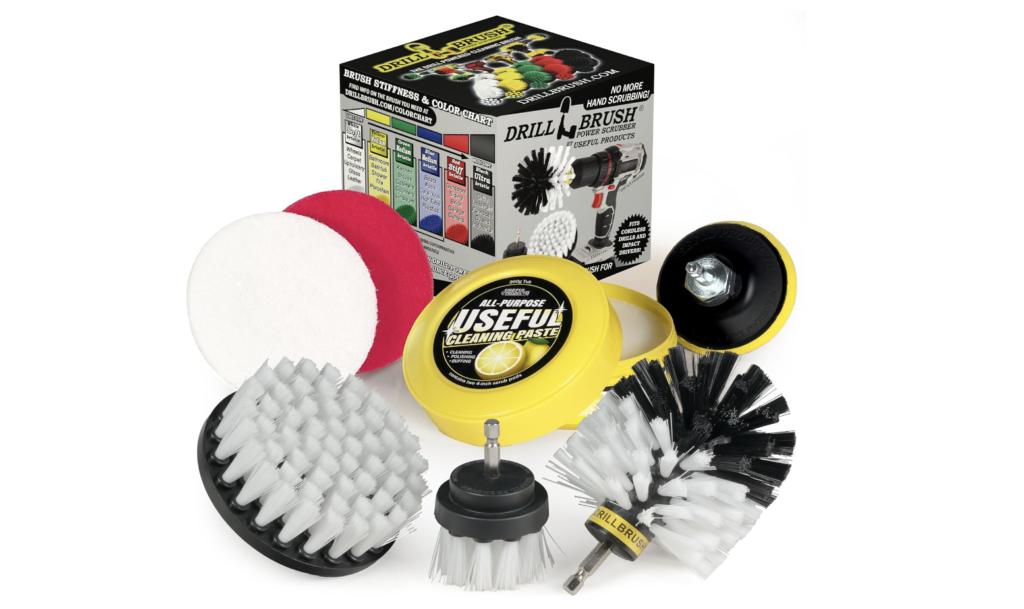 drill brush cleaning kit, gifts under $30